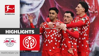 Mainz Wins Top-Match!! | RB Leipzig — 1. FSV Mainz 05 1-2 | Highlights | Matchday 24 – Bundesliga