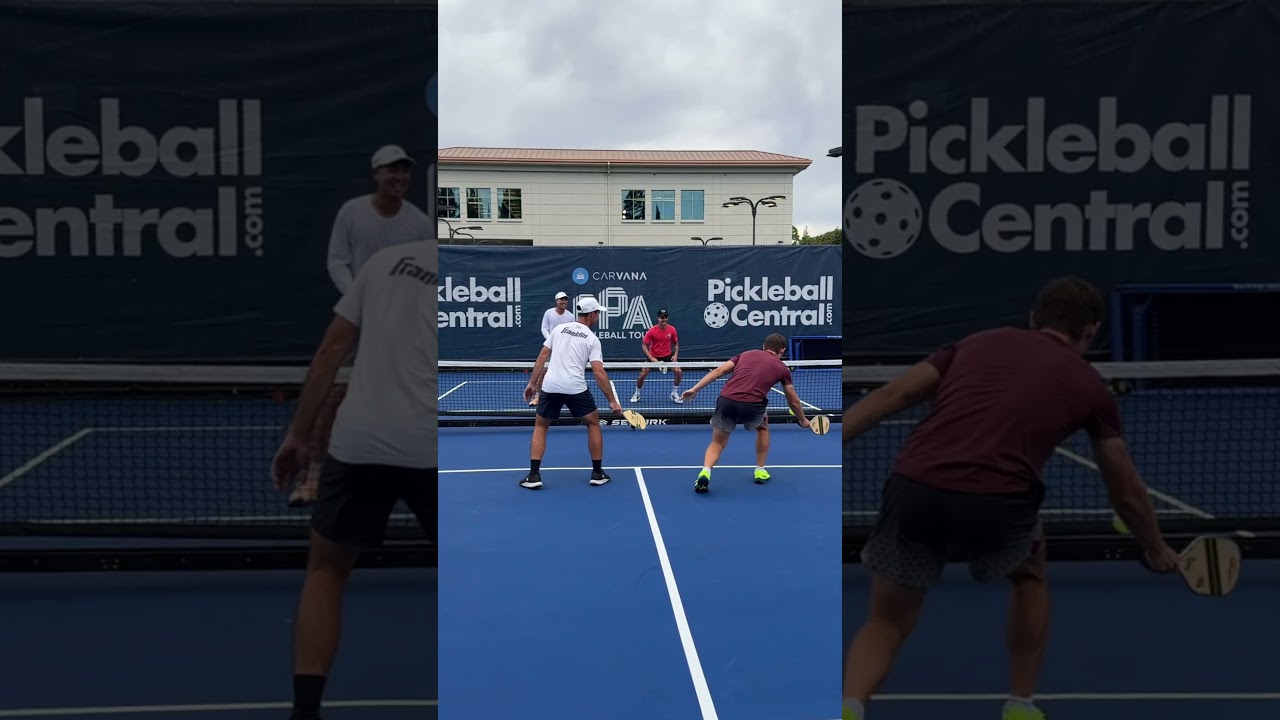 JW Johnson and Dylan Frazier are BACK playing pickleball together 🔥