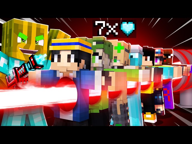 7 KILLS NEUER REKORD (!) ...MIT 10.000IQ HYPER RAILGUN FALLE?! (Minecraft Helden 2)
