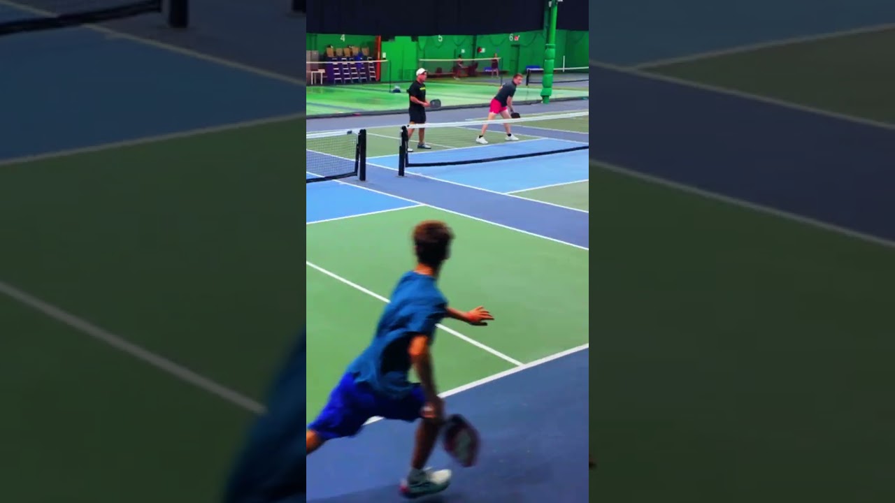 🏃‍➡️🏃‍♀️No Running in Pickleball Doubles? #pickleballhighlights #pickleball #sports #sporthighlights