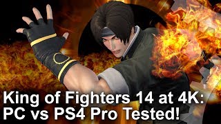 King of Fighters XIV - PC vs PS4 Pro Graphics Comparison