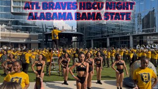 ALABAMA STATE UNIVERSITY BAND AT HBCU NIGHT FULL PERFORMANCE AT ATL BRAVES 2025