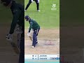 Oscar Jackson sends the stump cartwheeling 🤸 #U19WorldCup #Cricket  - 00:20 min - News - Video