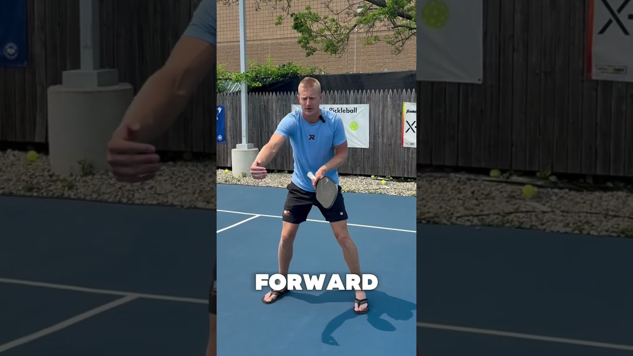 World Top Pickleball Player, Riley Newman, shares the KEYS to the perfect reset 🔑 #shorts #reset