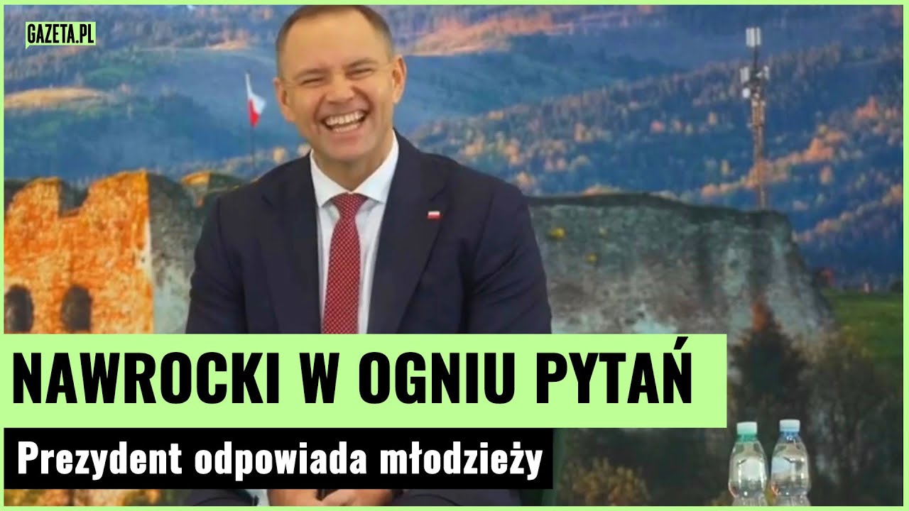Karol Nawrocki odpowiada na pytania uczniów. Boks, Lechia Gdańsk i dziecięce marzenia | Gazeta.pl