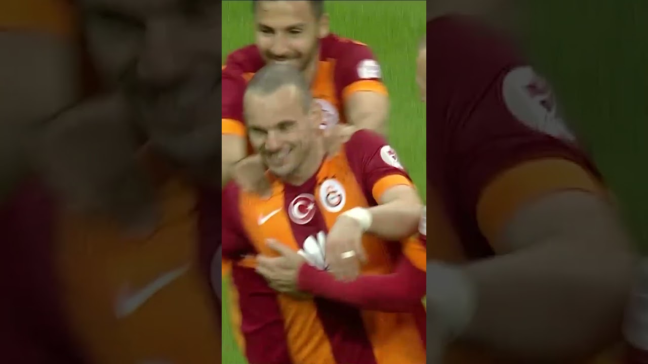 O bir Sniper! Wesley Sneijder ⭐ #Galatasaray #WesleySneijder #ZiraatTürkiyeKupası