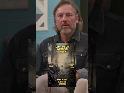 screenshot of youtube video titled Grief. Addiction. Healing. Author Michael Farris Smith chats with #BooksByTheRiver #SCETV