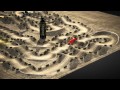 2012 Dallas Animated Monster Supercross Track Map 