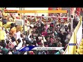 Sammakka Shobha Yatra  with Govt Formality | Medaram Jatara 2024 |  V6 News  - 05:08 min - News - Video