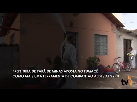 Vídeo: Prefeitura de Pará de Minas aposta no fumacê como mais uma ferramenta de combate ao Aedes aegypti