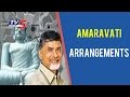 Grand arrangements for Amaravati stone laying ceremony