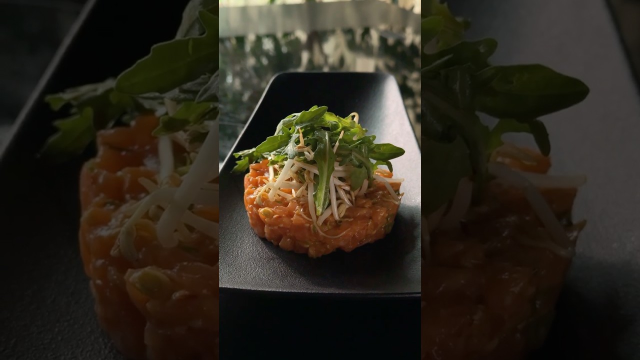 Lososový tatarák po asijsku - Kuchyně Lidlu #Food #Recepty