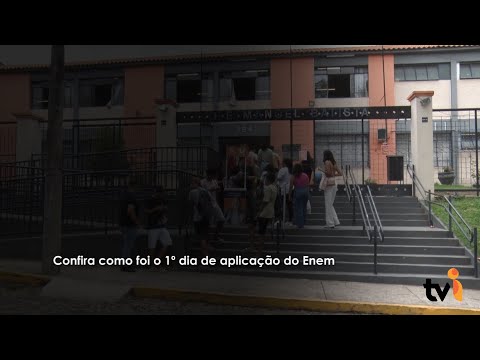 Vídeo: Confira como foi o 1º dia de aplicação do Enem