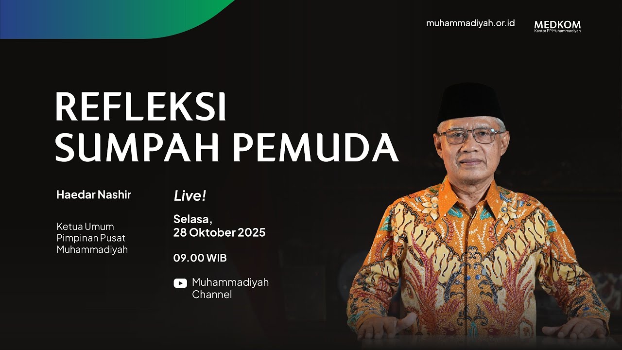REFLEKSI SUMPAH PEMUDA | Haedar Nashir - MuhammadiyahNews.com REFLEKSI SUMPAH PEMUDA | Haedar Nashir - MuhammadiyahNews.com