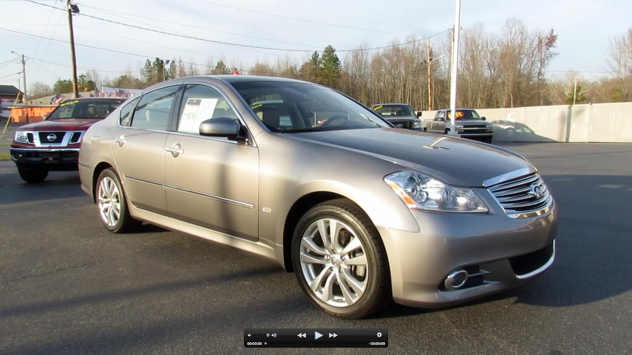 2008 Infiniti M45x Start Up, Exhaust, and In Depth Tour - YouTube