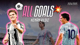 KENAN YILDIZ's 2024/25 Goal Collection | From Serie A to the FIFA Club World Cup!