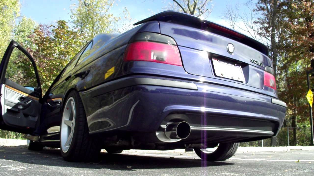 Bmw 528i exhaust sound #2