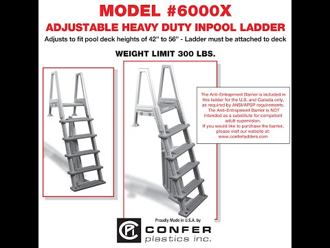 confer pool ladder 6000x