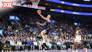 Richie Saunders, AJ Dybantsa put on a show vs. Wisconsin | Big 12 Basketball on NBC