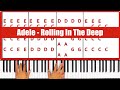 Comment jouer Rolling in the Deep d'Adele au piano 3ème méthode