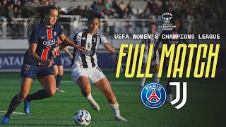 LIVE MATCH | PSG Féminines - Juventus Women | UWCL Round 2 - Second Leg