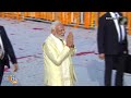 PM Modi greets Ram Temple Pran Pratishtha program attendees | News9  - 04:25 min - News - Video