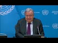 LIVE: UN Secretary-General Antonio Guterres discusses 2024 priorities  - 01:01:26 min - News - Video