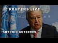 LIVE: UN Secretary-General Antonio Guterres discusses 2024 priorities