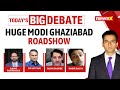 Modi Ghaziabad Big Roadshow | Gloves Off for Phase 1 Elections | NewsX