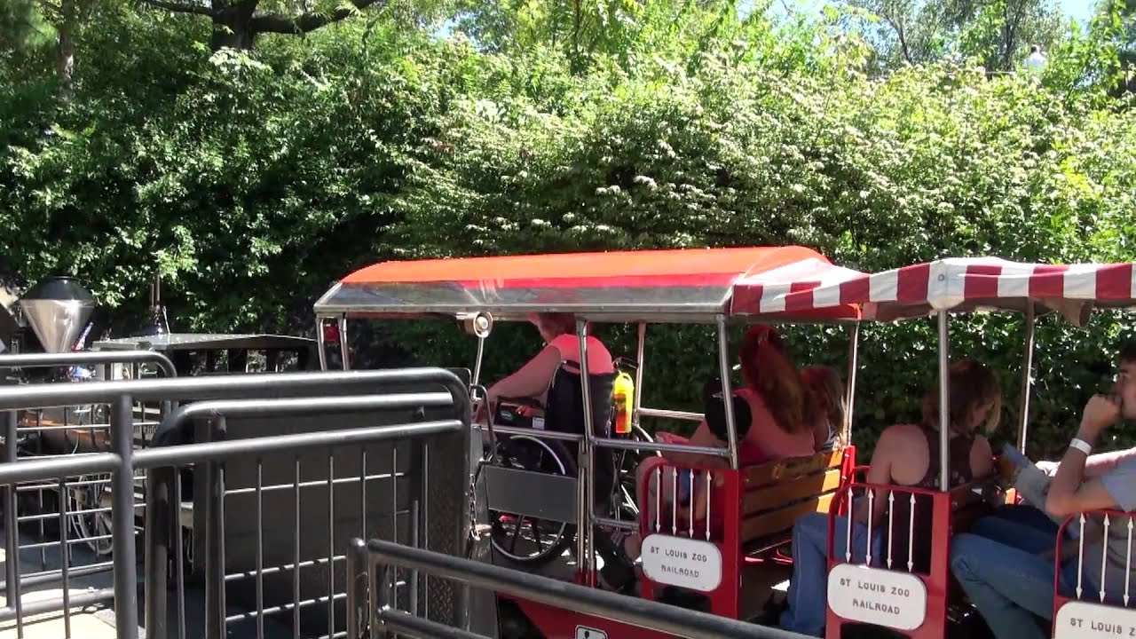 Zoo train at Saint Louis zoo - YouTube