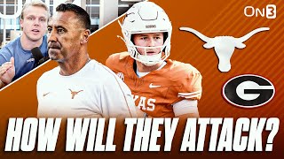 BREAKDOWN: How The Texas Longhorns Offense Will ATTACK Georgia | Quinn Ewers, Sarkisian DIALED IN