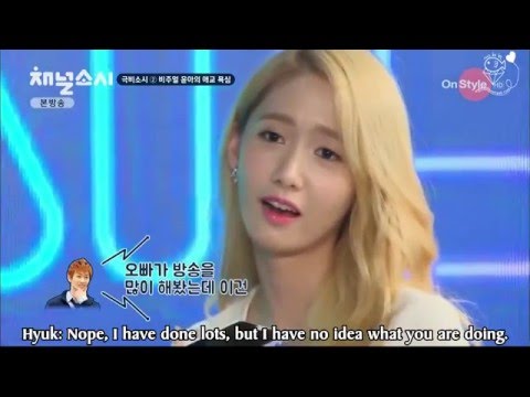 Engsub Yoona's aegyo when phonecall to Eunhyuk