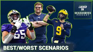 Best/Worst Case First Round Scenarios For Seattle Seahawks in 2024 NFL Draft