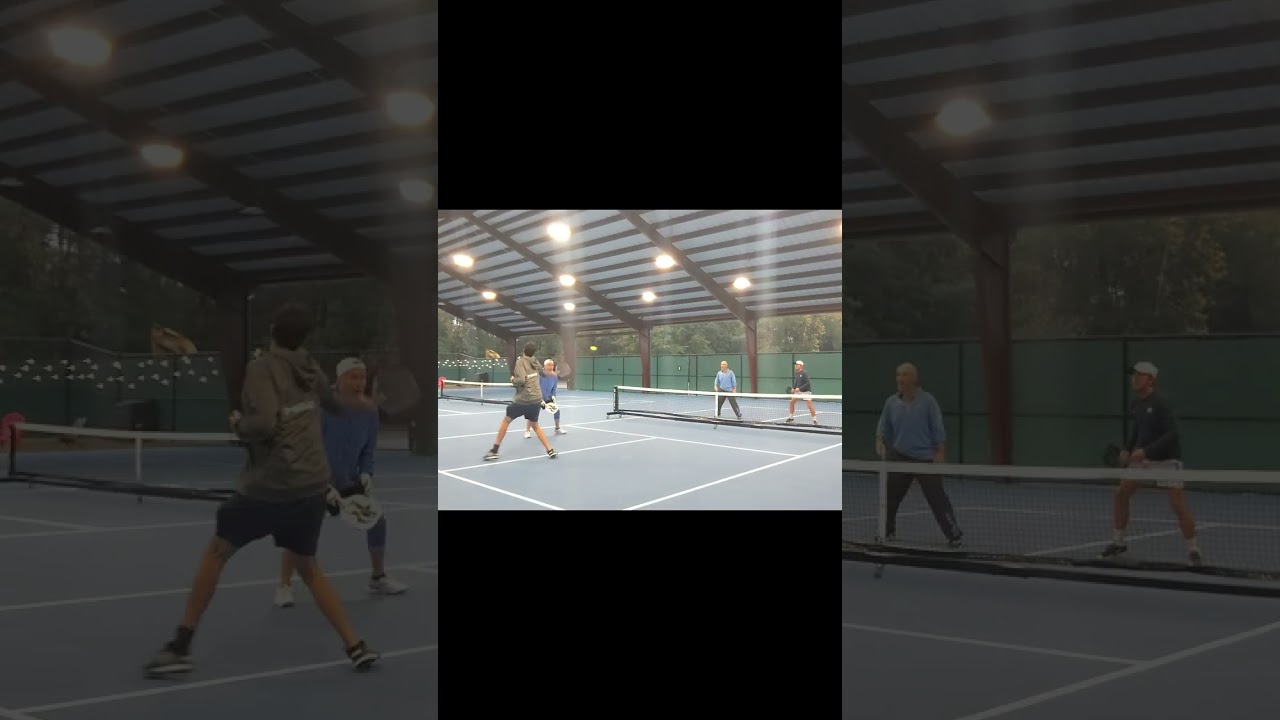 NET CORD SWITCH #pickleballdoubles #pickleballrocks #pickleballstrategy