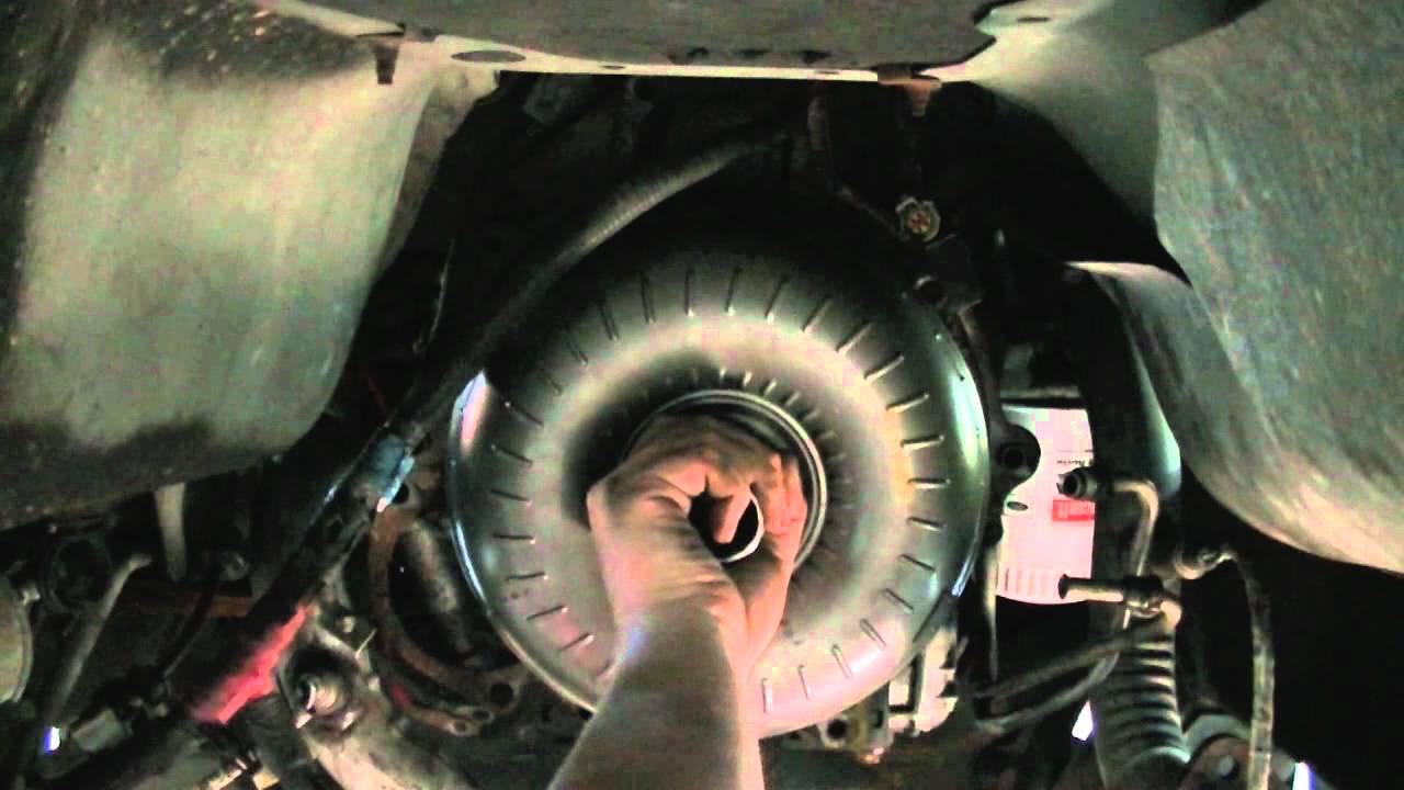 Ford Explorer Torque Converter and Flex Plate R&R - YouTube 59 liter dodge engine diagram 