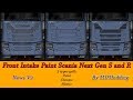 Front intake Paint scania Next Gen v2.0