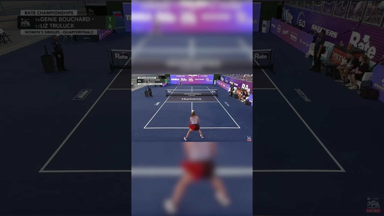 Genie Bouchard vs Liz Truluck in the Quarter Finals 🤩