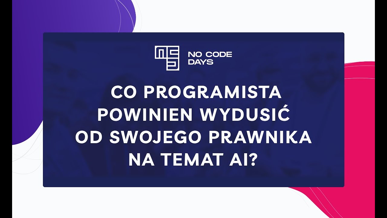 Paula Skrzypecka & Krzysztof Kempiński: Czy programista powinien interesować się prawem?