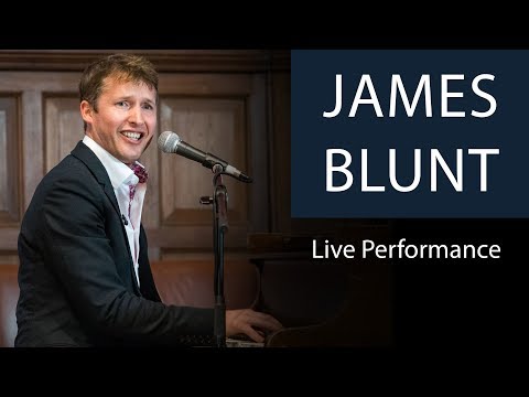 James Blunt | Goodbye My Lover | Live Performance at Oxford Union