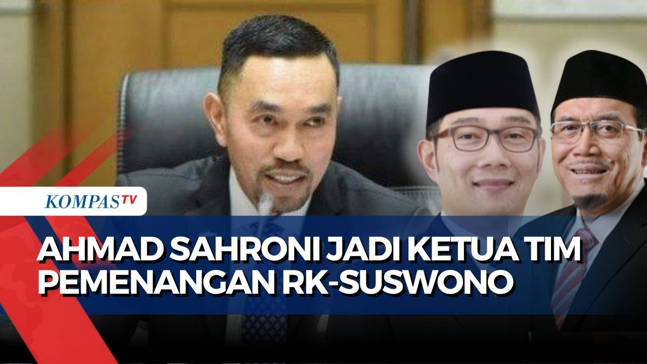 Jadi Ketua Tim Pemenangan, Ahmad Sahroni Siap Menangkan RK-Suswono di Pilgub Jakarta 2024