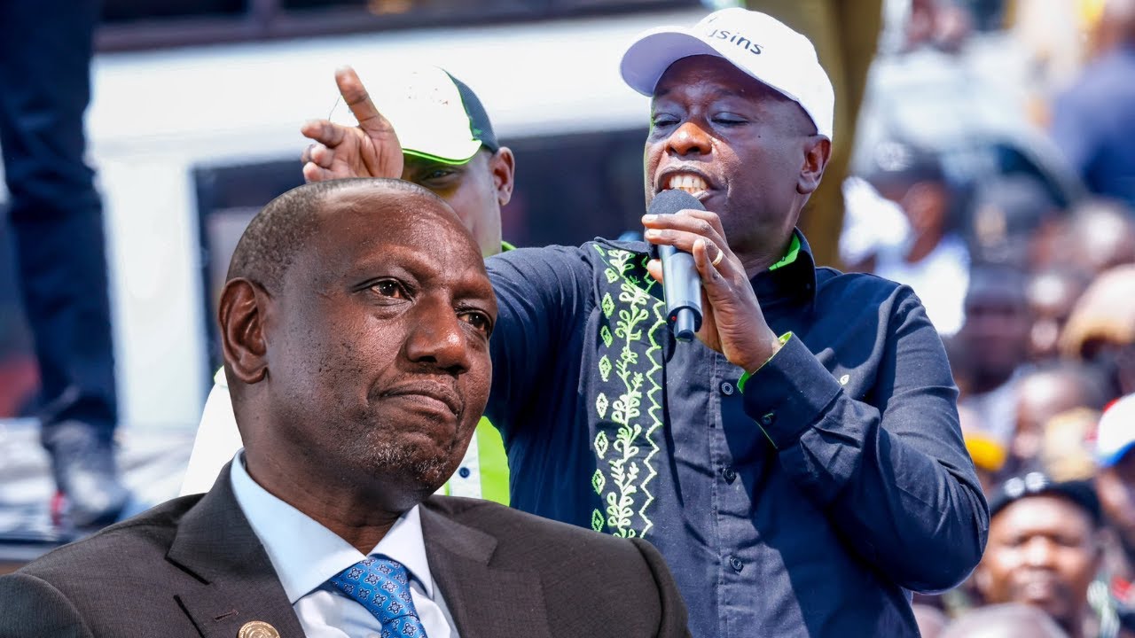 ''HAPA NI KIAMBU AMA NYERI? KASONGO HAPA NI WAPI?'' GACHAGUA STORMS IN MALAVA IN KAKAMEGA!