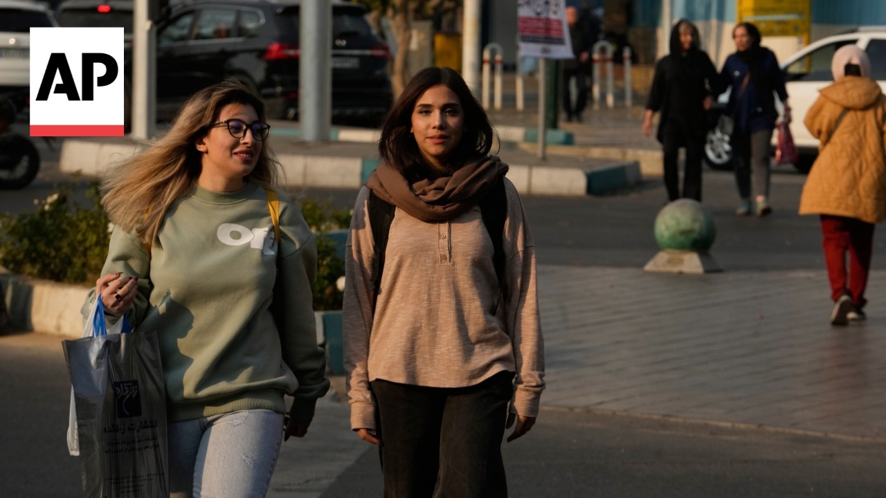 In brief glimpses of Tehran, AP journalist sees a changing and challenged Iran
