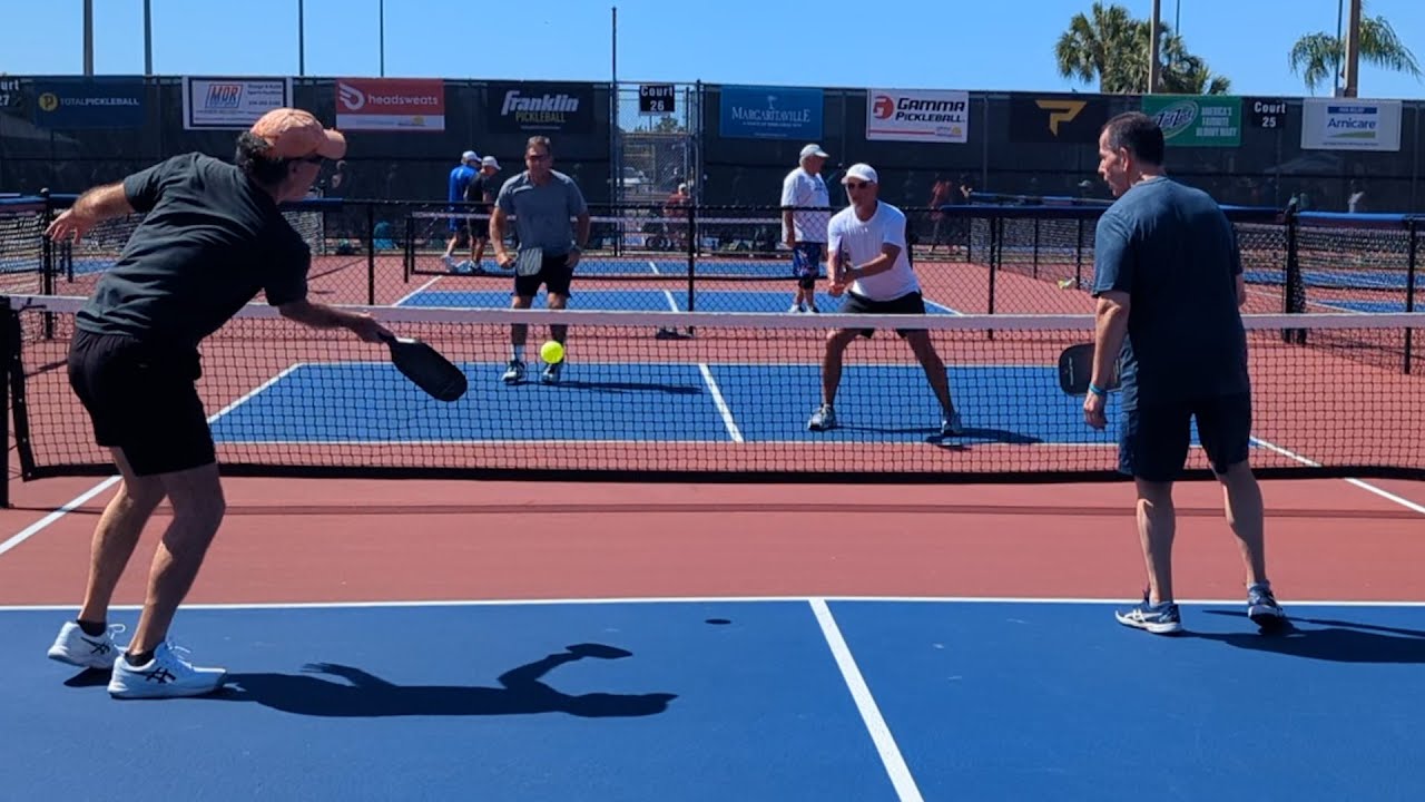 Men's 60+ Pickleball at US Open 2024