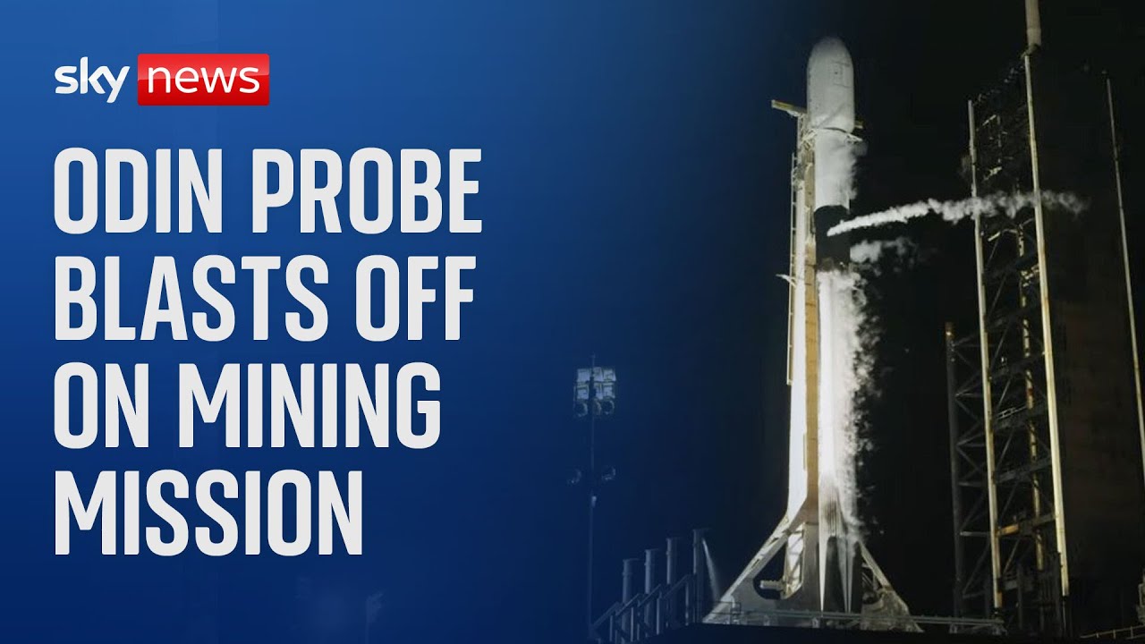 Odin probe launches on SpaceX rocket to explore asteroid for potential mining mission