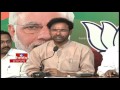 Kishan Reddy talks to the press on defeat