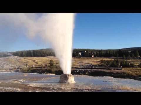 Beehive Geyser Eruption Sept. 20, 2013 -- Yellowstone National Park