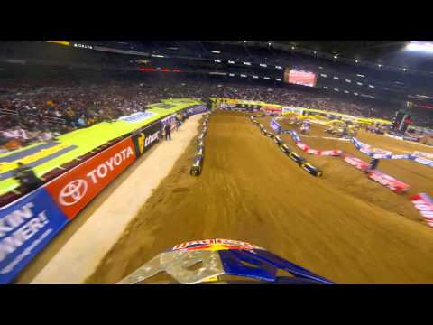 GoPro HD: James Stewart Main Event 2013 Monster Energy Supercross from St. Louis 