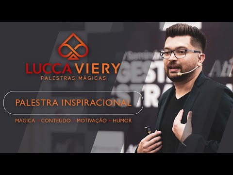 Palestra Motivacional com Mágica | A Mágica Está em Você - Lucca Viery
