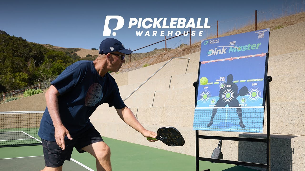 Take a closer look at The Dink Master: improve your pickleball game with this backboard