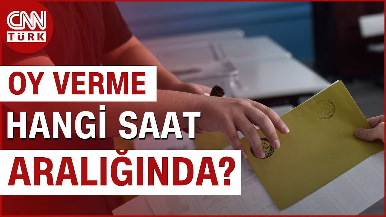 Oy Pusulaları Nasıl Olacak? Seçmen Bilgi Kağıdı Yoksa... | CNN TÜRK